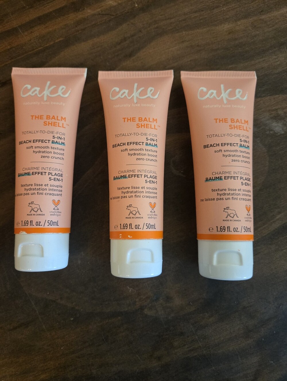 Set Of 3 Cake The Balm Shell Beach Effect Balm